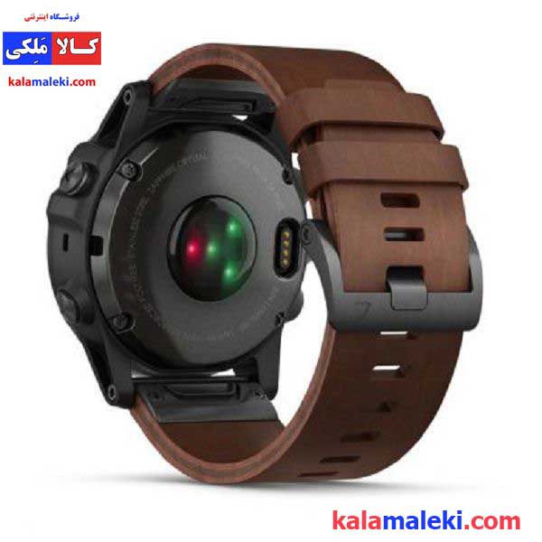 ساعت گارمین مدل Fenix 5X Plus Leather Band