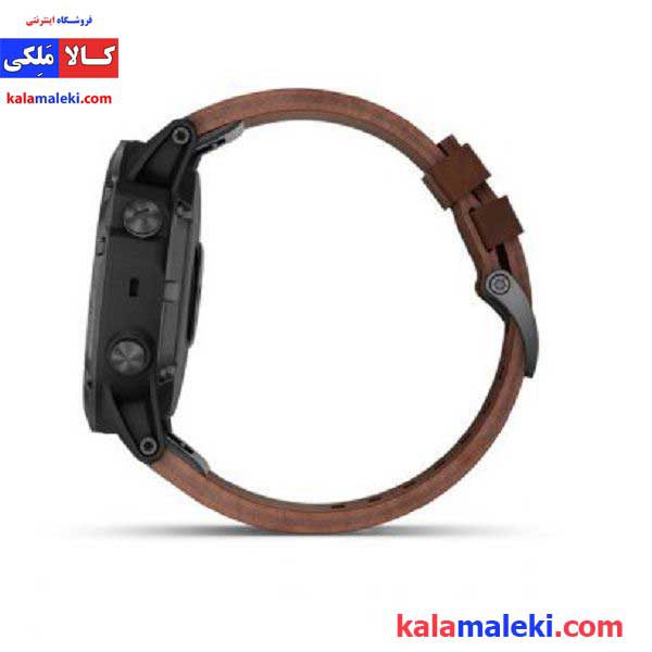 ساعت گارمین مدل Fenix 5X Plus Leather Band