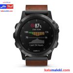 ساعت گارمین مدل Fenix 5X Plus Leather Band