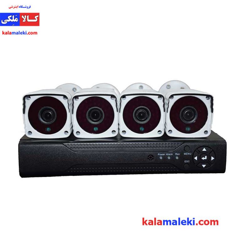 دوربین مداربسته AHD کیفیت 2مگاپیکسل با DVR